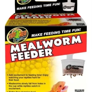 Zoomed Hanging Mealworm Feeder
