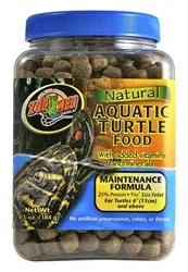 ZooMed Natural Aquatic Turtle Food Maintenance Formula 45oz