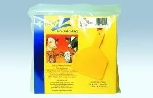Ztags Blank Cow Yellow