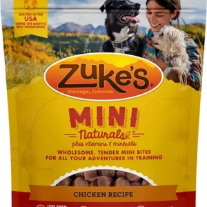 Zukes Dog Mini Natural Chicken 6Oz
