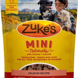 Zukes Dog Mini Natural Salmon 6Oz