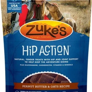 Zukes Hip Action Dog Treats - Peanut Butter & Oats Recipe