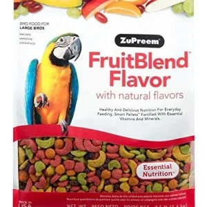 ZuPreem FruitBlend Bird Food Large Birds 3.5 lb