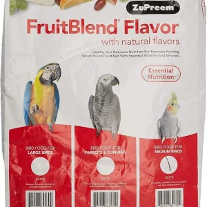 ZuPreem FruitBlend Bird Food Medium Birds 17.5 lb