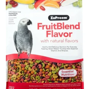 ZuPreem FruitBlend Bird Food Parrots & Conures 3.5 lb (D)