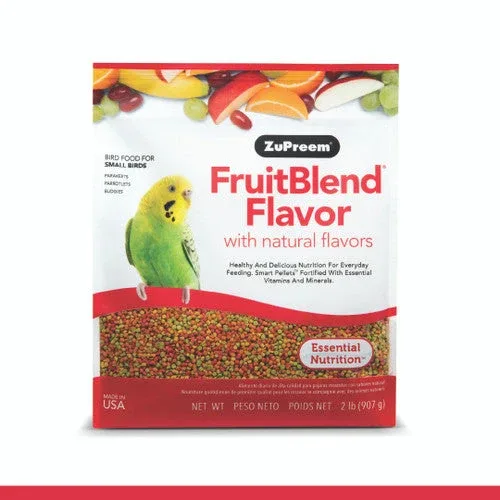 ZuPreem FruitBlend Bird Food Small Birds 2 lb - Image 2