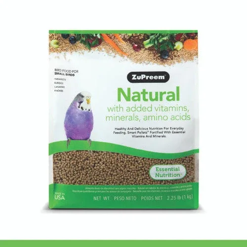 ZuPreem Natural Bird Food Parakeets 2.25 lb - Image 2