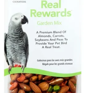 Zupreem Real Rewards Garden Mix Treats For Large Birds 6 Oz